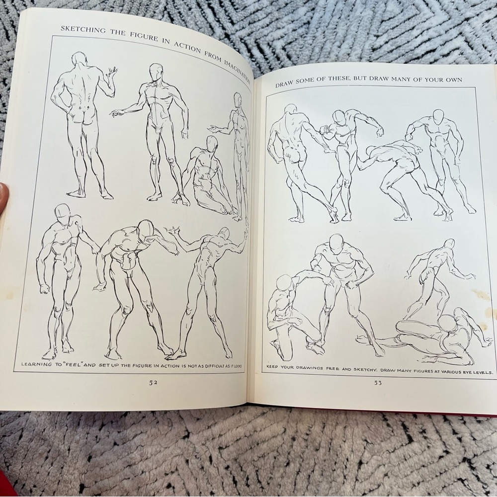 Vintage Figure Drawing for All It's Worth Hardcover Book by Andrew Loomis - Picture 10 of 16